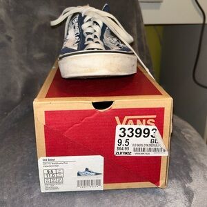 Vans Blue Sneakers Classic Style